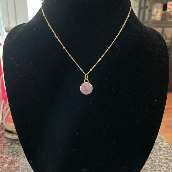 Jewelry - Louis Vuitton Repurposed Pendant Necklace